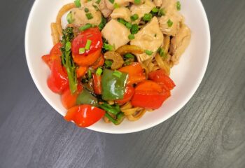 Kung Pao Chicken Lo Mein