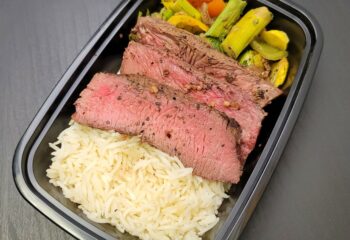 Steak, Veggies & Rice
