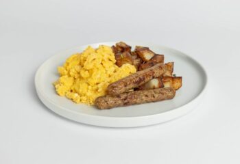 Breakfast Eggs, Sausage and Gold Potatoes