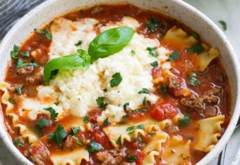 Lasagna Soup